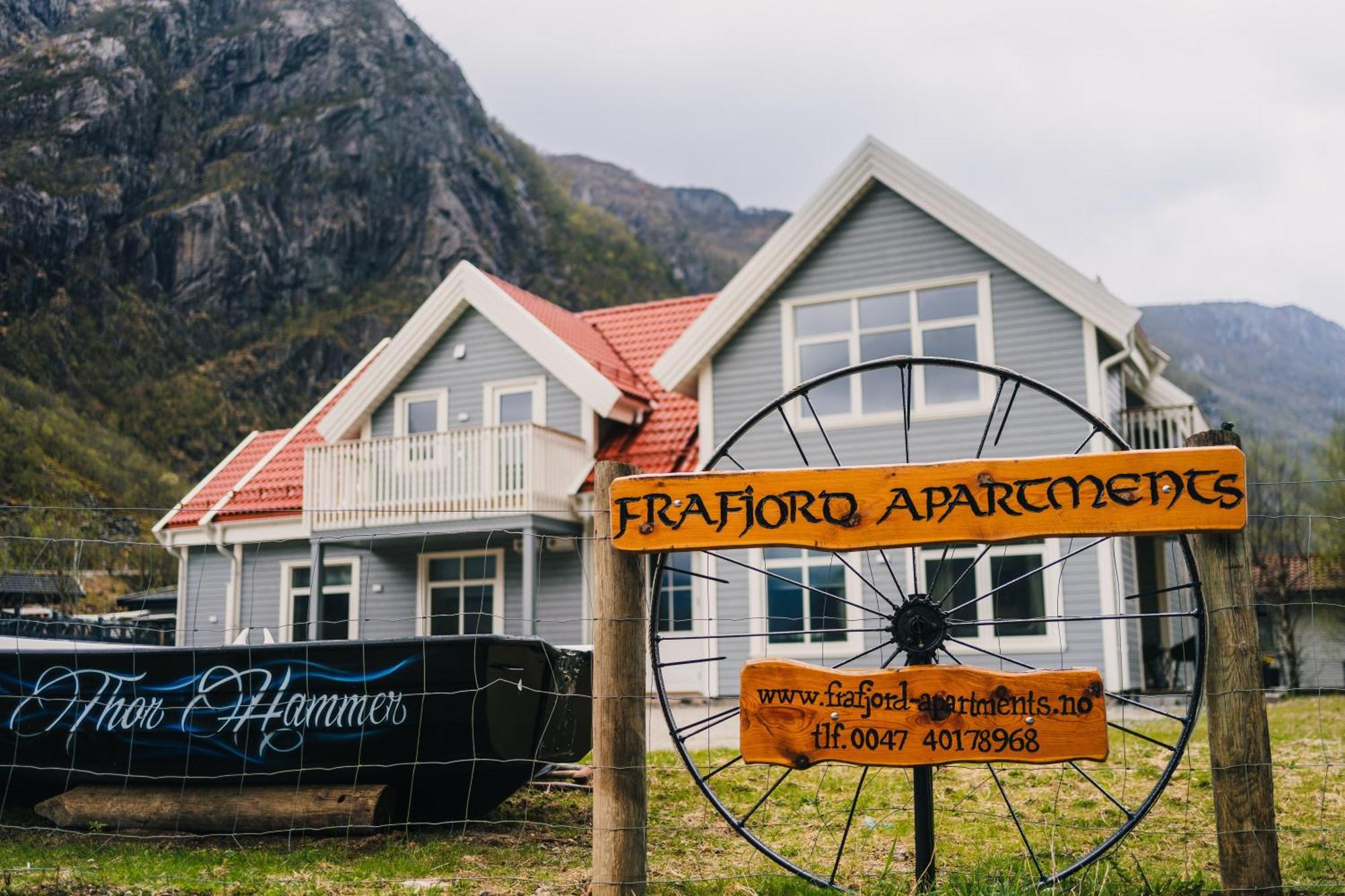 Frafjord Apartments Thor Dirdal Экстерьер фото